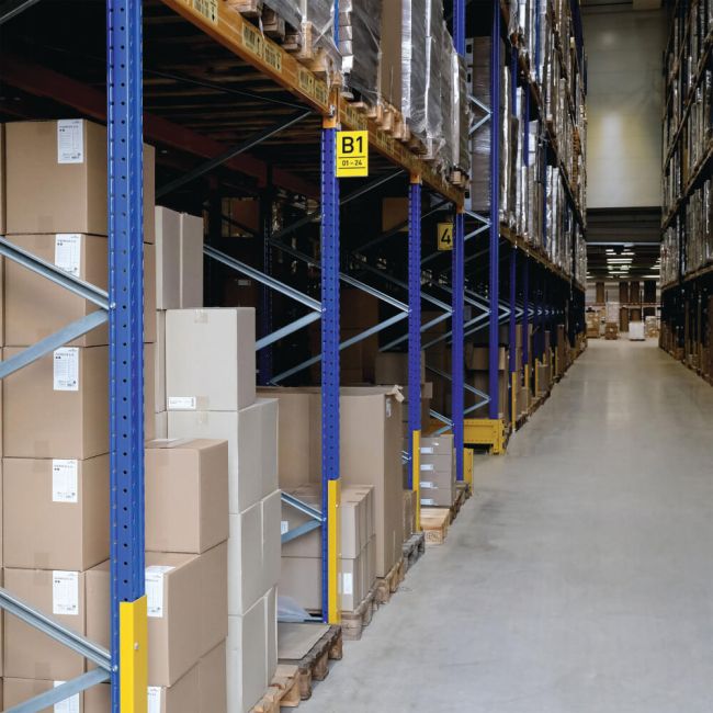 Durable Magnetic Warehouse Aisle Sign A5 Portrait (Pack of 10) 187219 image 2