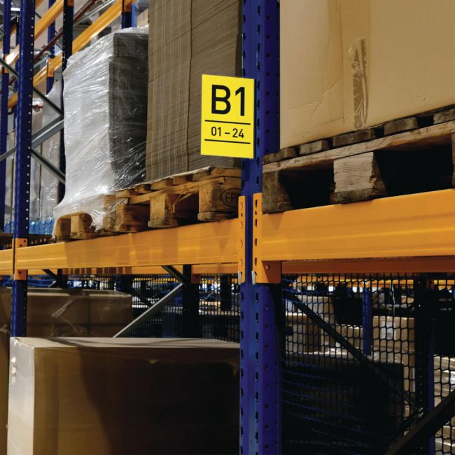 Durable Magnetic Warehouse Aisle Sign A5 Portrait (Pack of 10) 187219 image 3