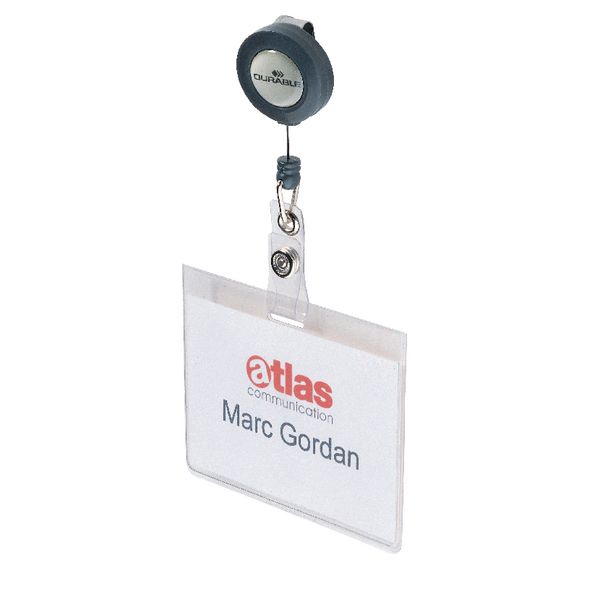 Durable Pass Holder Badge Reel Pk10 image