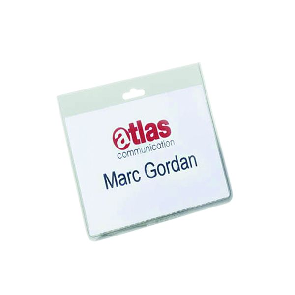 Durable Security Badge 60x90mm Pk20 image