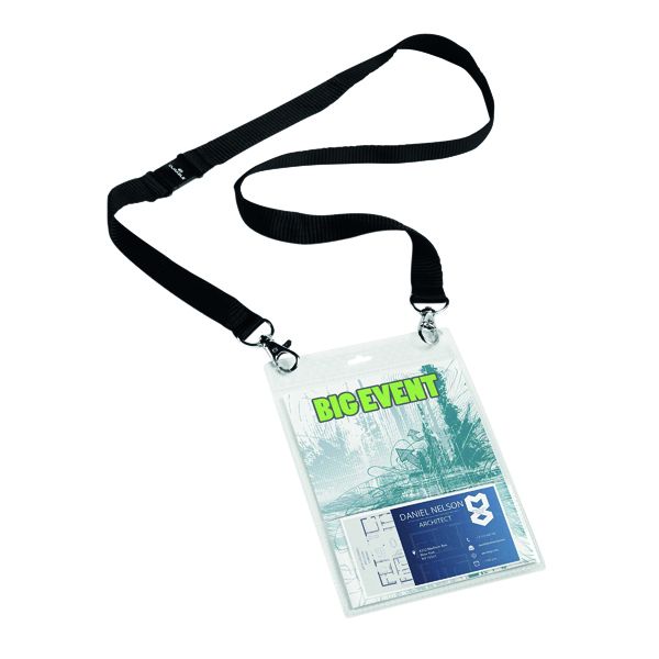 Durable Name Badge With Lanyard P10 image