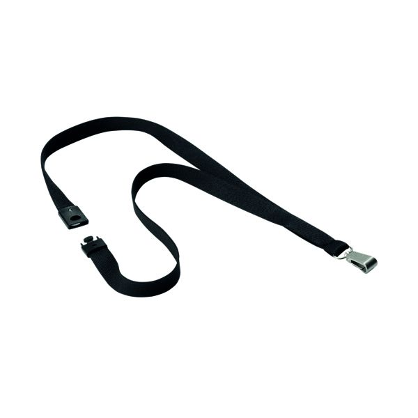 Durable Lanyard 15mm Black image