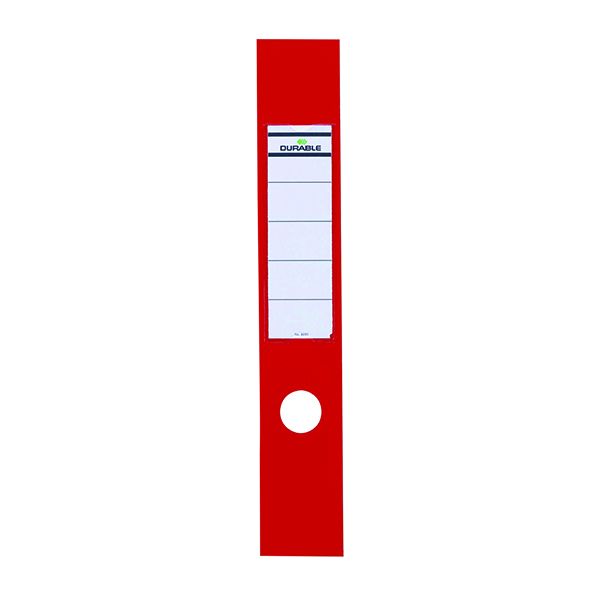 Durable Ordofix Spine Labels Red image