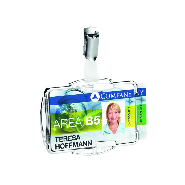 Durable Rfid Crd Hldr Duo Pk10 8902 image