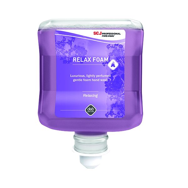 Refresh Relax Foam Hand Wash 1L Pk6 image