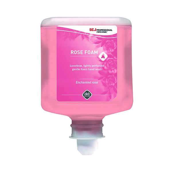 Refresh Rose Foam Wash 1L Pk6 Rrw1L image