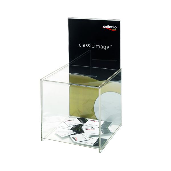 Deflecto Suggestion Box Sign Holder image