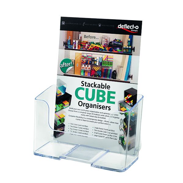 Deflecto A5 Clear Literature Holder image