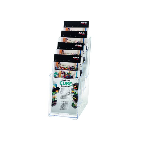 Deflecto 4 Tier 1/3 A4 Prtrt image