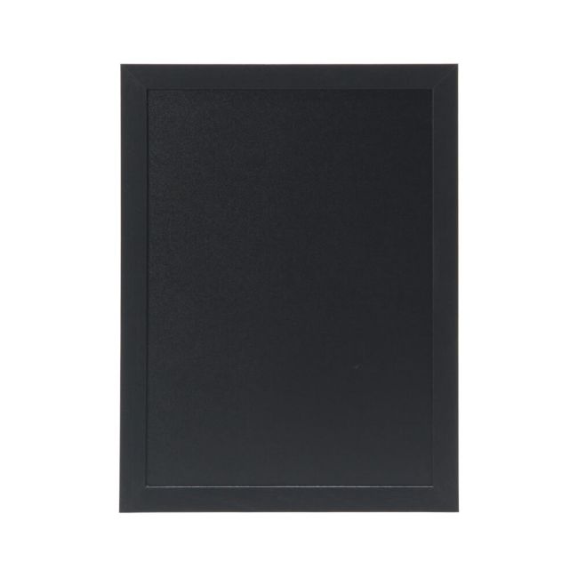 Deflecto Wall Mounted Chalkboard 400x600mm Black WCB-40-60-BLK image 2