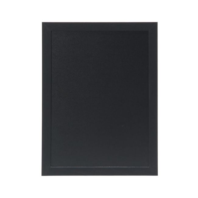 Deflecto Wall Mounted Chalkboard 600x800mm Black WCB-60-80-BLK image 2