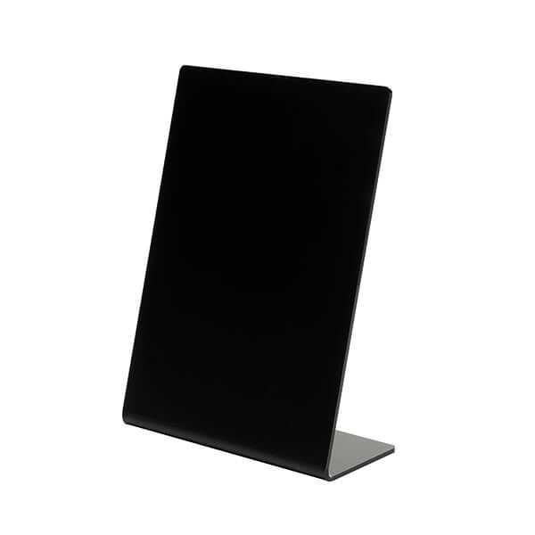 Deflecto Display Sign A5 Ptrt Blk image