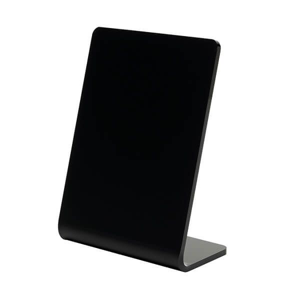 Deflecto Display Sign A7 Ptrt Blk image