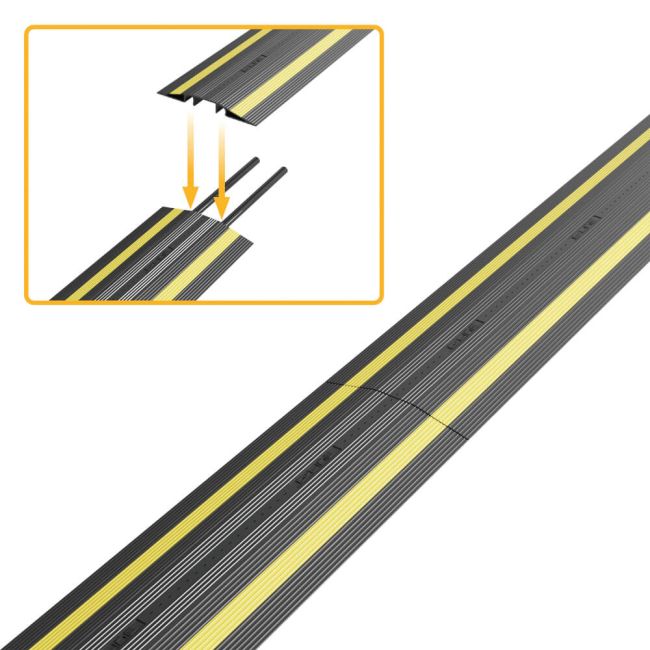 D-Line Cable Protector Ramp 15 Degrees DO-1M-BLK image 2