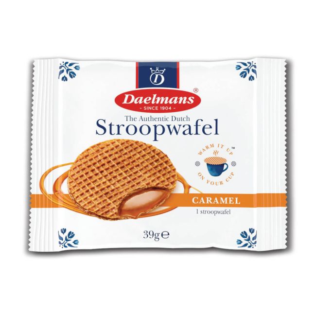 Daelmans Jumbo Caramel Stroopwafels (Pack of 24) 70101208 image 1