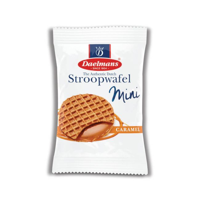 Daelmans Mini Caramel Stroopwafels (Pack of 200) 70102844 image 1
