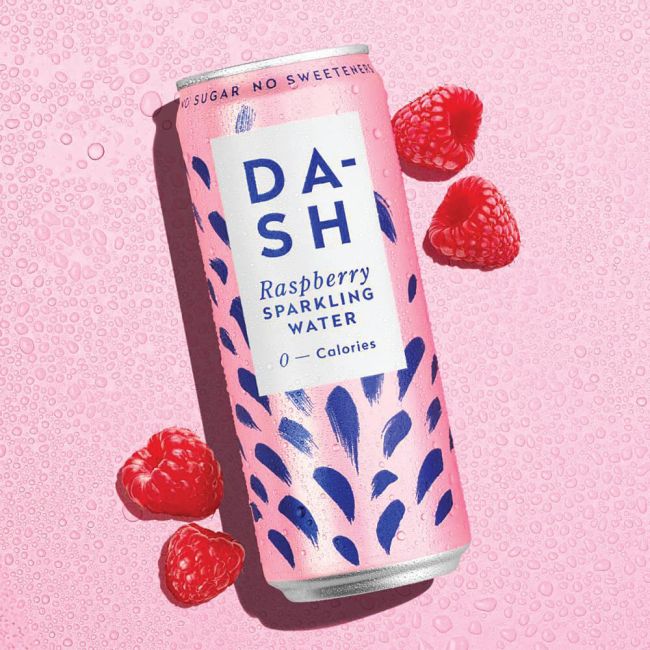 Dash Raspberry Dash Water Raspberry 330ml Can (Pack of 12) DBL005 | Printer Base