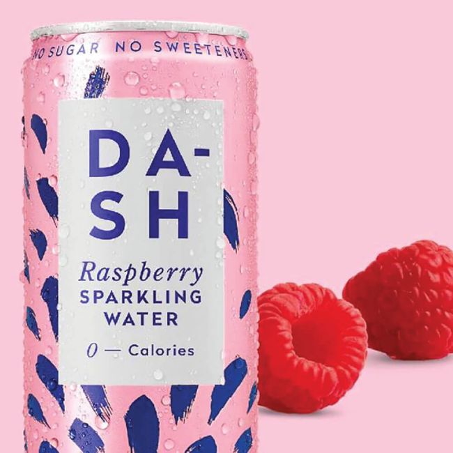 Dash Raspberry Dash Water Raspberry 330ml Can (Pack of 12) DBL005 | Printer Base