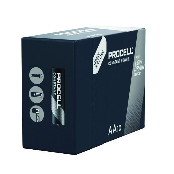 Duracell Procell Constant AA Pk10 image