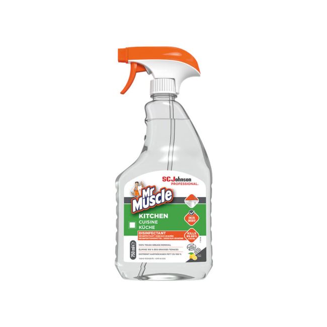 Mr Muscle Kitchen Disinfectant Spray 750ml 321538 image 1