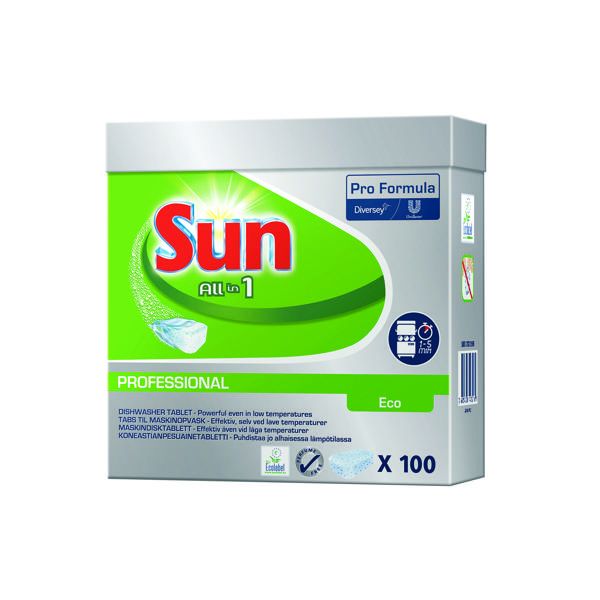 Sun Prof All-in-One Eco Tabs Pk100 image