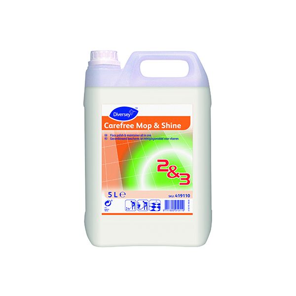 Diversey Carefree Mop Shine 5L Pk2 image