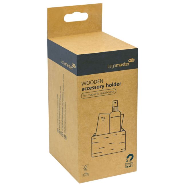 Legamaster Wooden Glassboard Accessory Holder Magnetic 7-122725 image 3