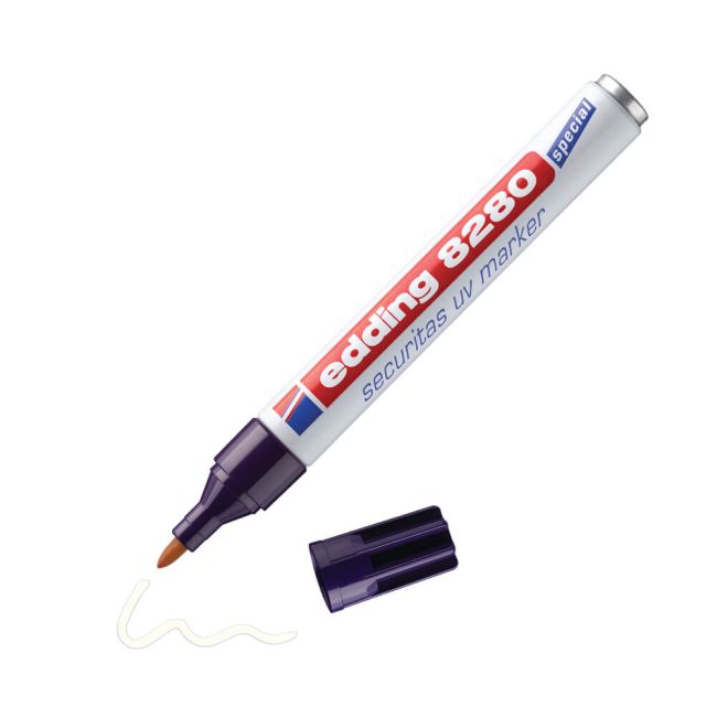 EDDING 8280 Spezialmarker securitas UV marker, 1,5 - 3 mm, farblos