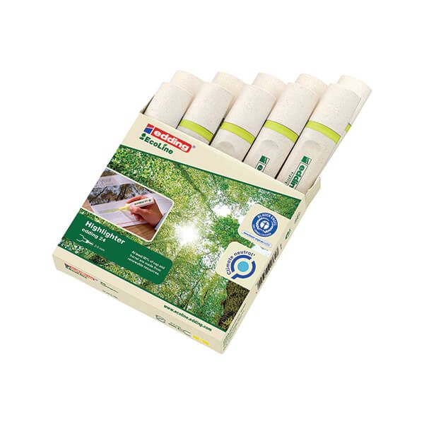 Edding 24 Ecoline H/lighters Ylw P10 image
