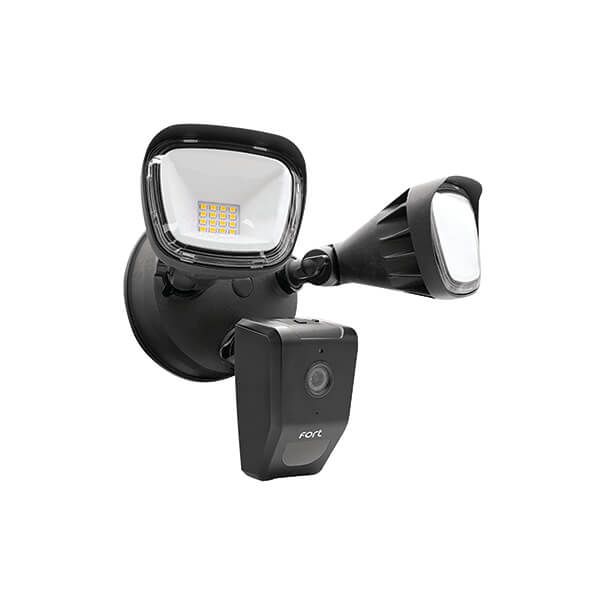 Fort Smart Sec Camera Spotlights Blk image