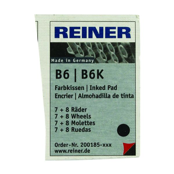Colop Reiner B6/8K Rep Pad Blk Pack2 image