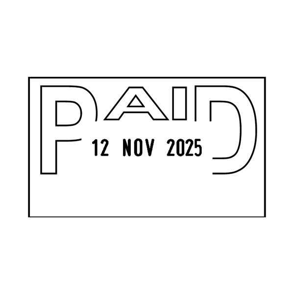 Colop Prntr 38 Date Stamp Paid image