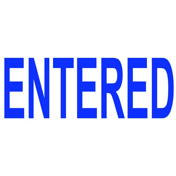 Colop Green Lne Wrd Stmp Enterd Blue image