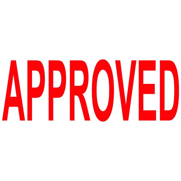 Colop Green Line Word Stamp Approved image