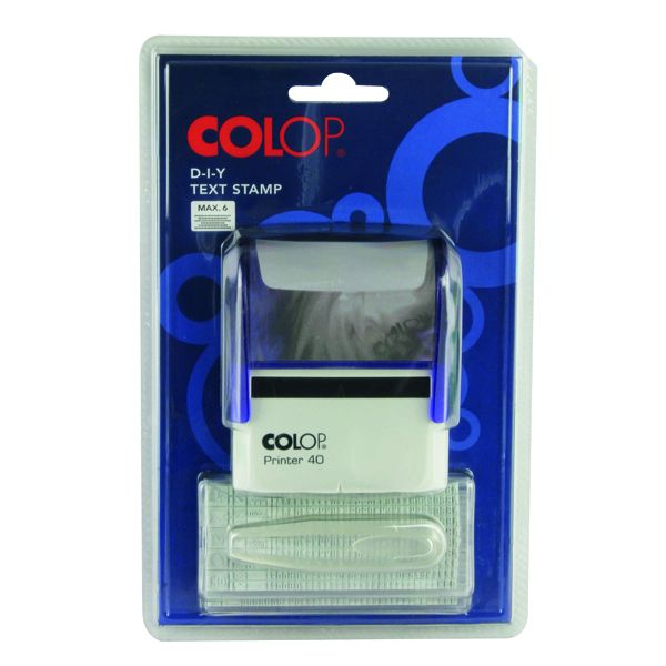 Colop Printer 40/2 Diy Text Stamp image