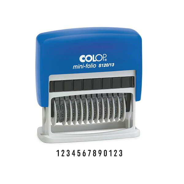 Colop S120/13 Wheel Numberer 4mm image