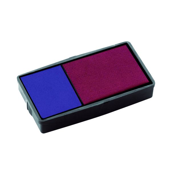 Colop 6/4912/2 Blue/Red Ink Pads image