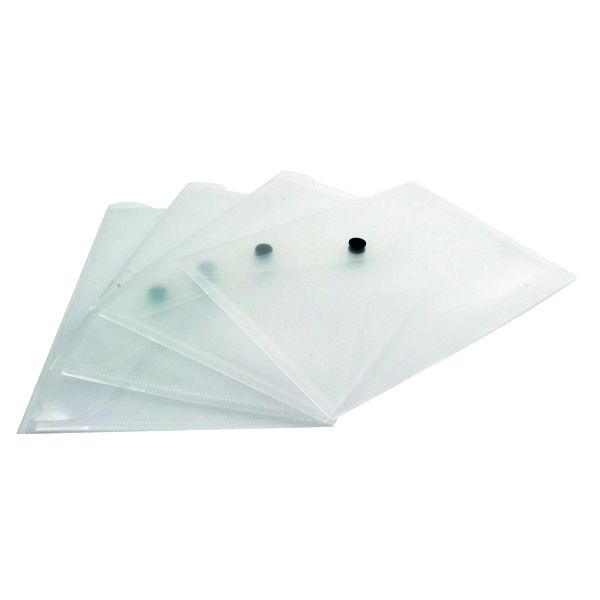 Document Folder A4 Clear Pk50 image