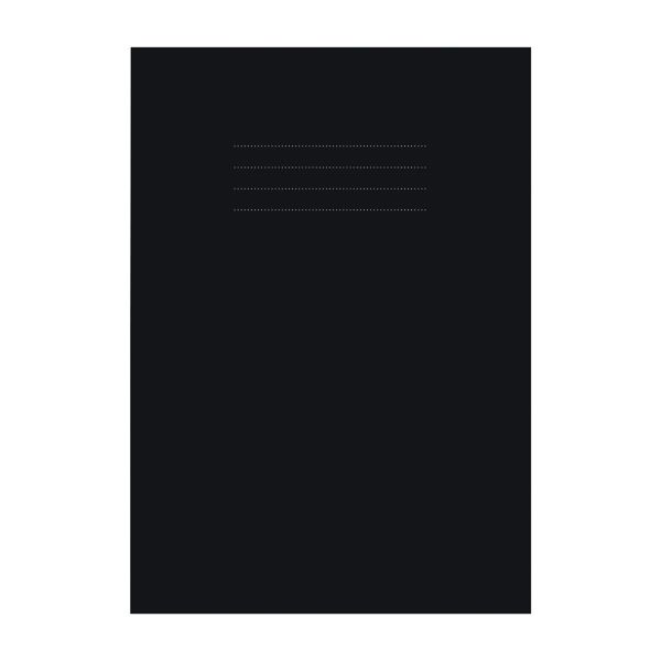 EDUCATION A4 STRETCH BOOK BLACK PK2 X 25 image