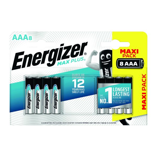 Energizer Max Plus AAA Batteries P8 image