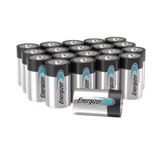Energizer Max Plus D Alkaline Battery (Pack of 20) 423365 image 2