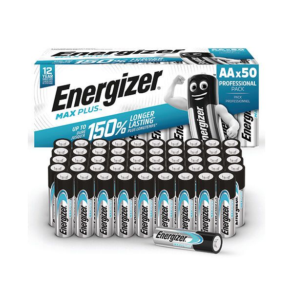 Energizer Max Plus AA Battery Pk50 image