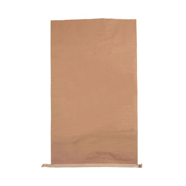PLAIN PAPER WASTE SACK 485X150XH910 BRN image