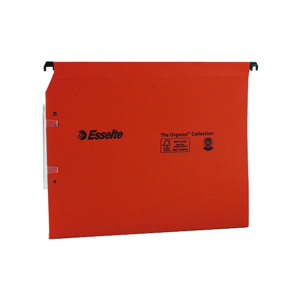 Esselte A4 Ltrl Fle 30Mm Box 25 Orng image