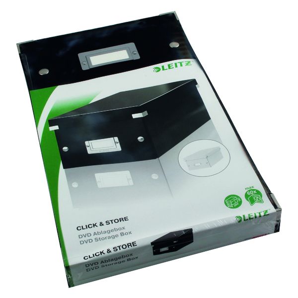 Leitz Click And Store Dvd Box Black image