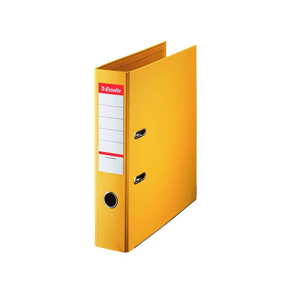 Esselte A4 Lever Arch Pp 70mm Yellow image