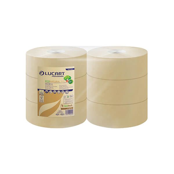 Lucart EcoNat Max Jum Toilet Rll Pk6 image