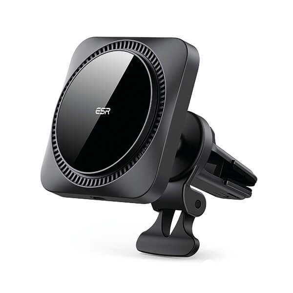 ESR HaloLock Wls Car Charger Blk image