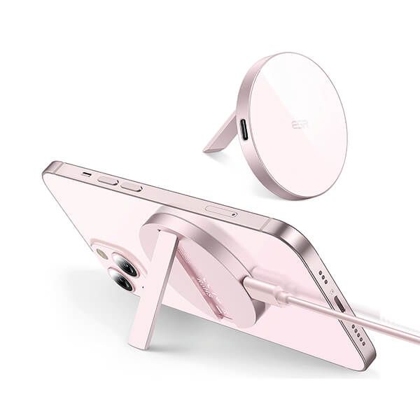 ESR HaloLock Kickstand Wls Chg Pink image