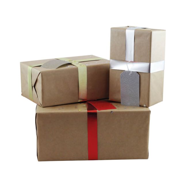 Eurowrap Plain Kraft Wrap 60gsm 700mm x 3m 32508-GWC image 8